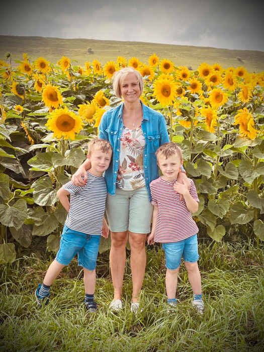 Maiden Castle Farm image from Sunflower Trail 2021