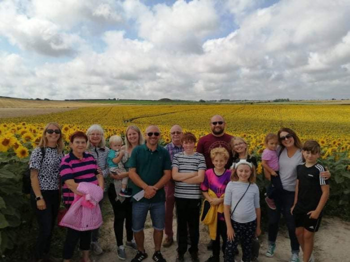 Maiden Castle Farm image from Sunflower Trail 2021